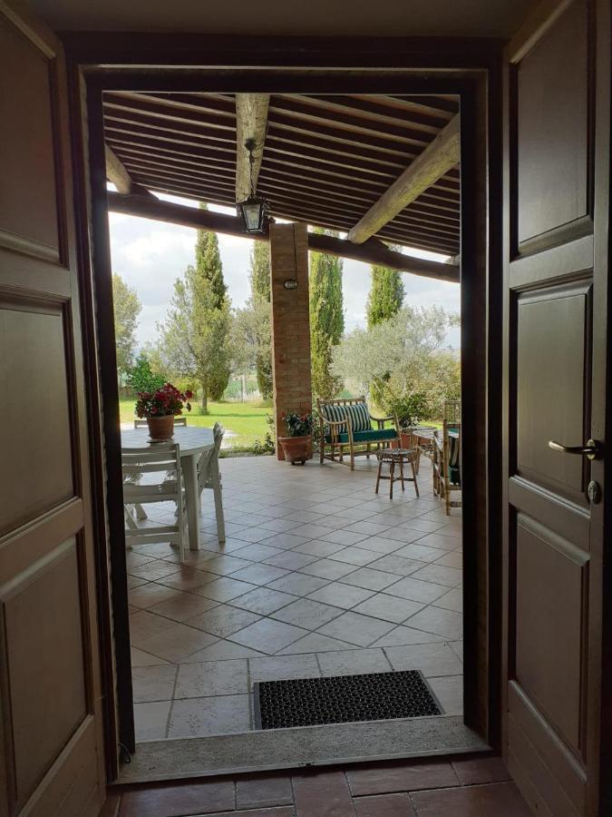 Podere Cacchini Pienza Eksteriør billede