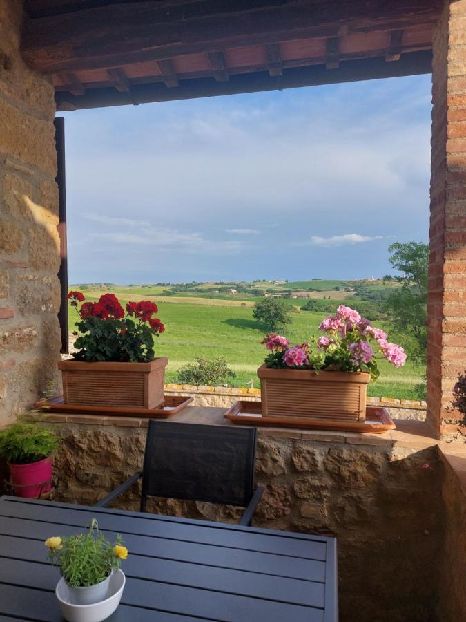 Podere Cacchini Pienza Eksteriør billede