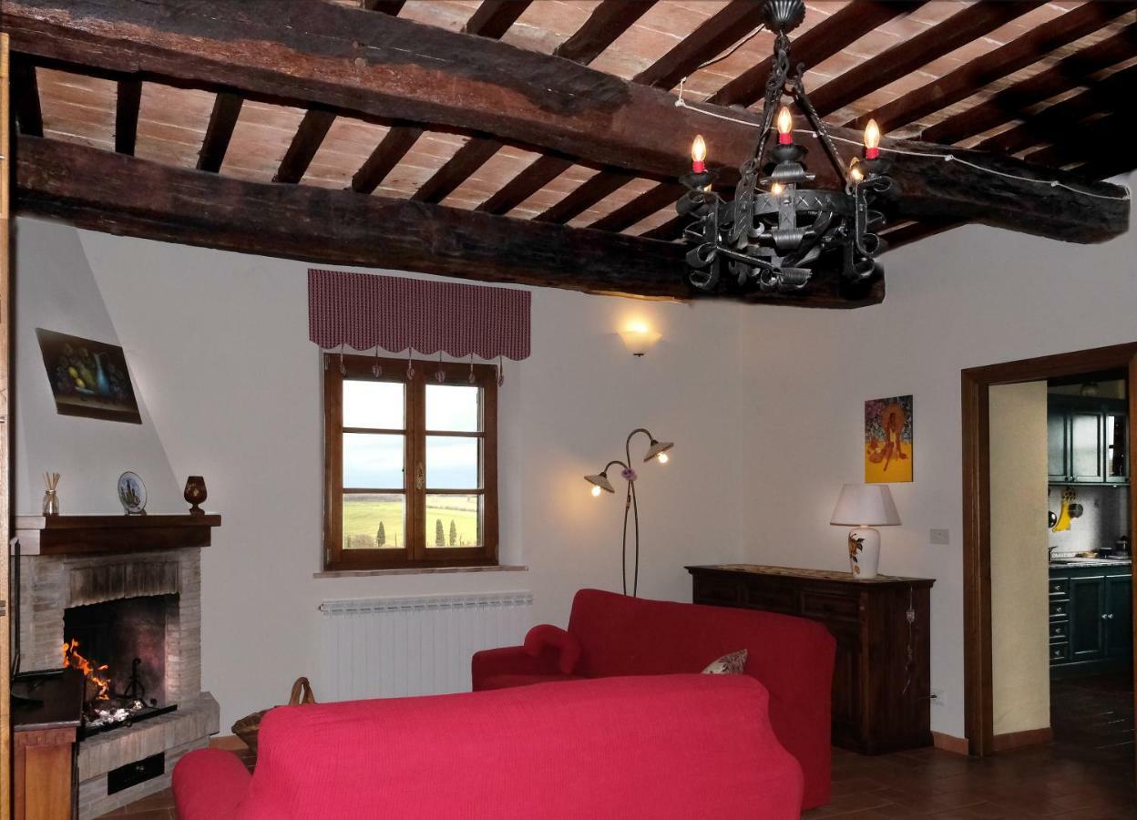 Podere Cacchini Pienza Eksteriør billede
