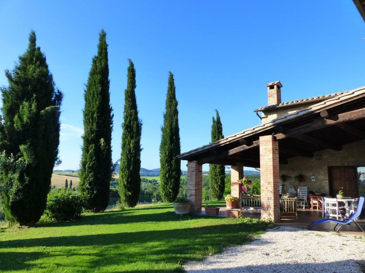 Podere Cacchini Pienza Eksteriør billede